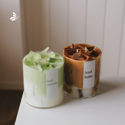 Iced Latte Matcha Scented Candles