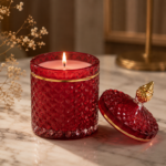 Facet Glow Scented Candle - Image 2