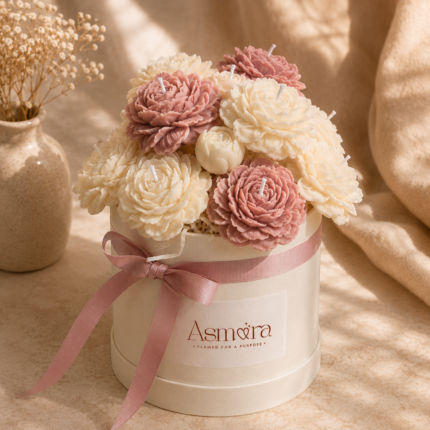 Rose Amour Candle Bouquet