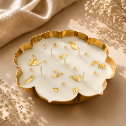 Golden Pearl Scented Candle