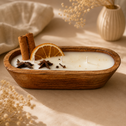 Spice Glow Scented Candle